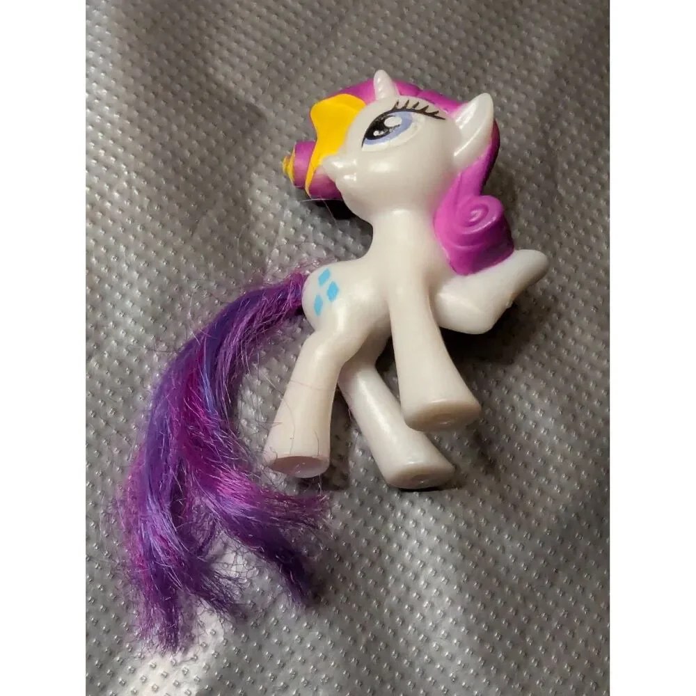 My Little Pony G4 Rarity Unicorn Figure Purple Mane Toy Hasbro